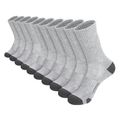 Xfvqtps 5 Pairs Mens Sports Socks Mid Tube Towel Bottom Simplicity Thickened Elastic Comfortable Sweat Absorbing Breathable Outdoor Mountaineering Running Socks Gray