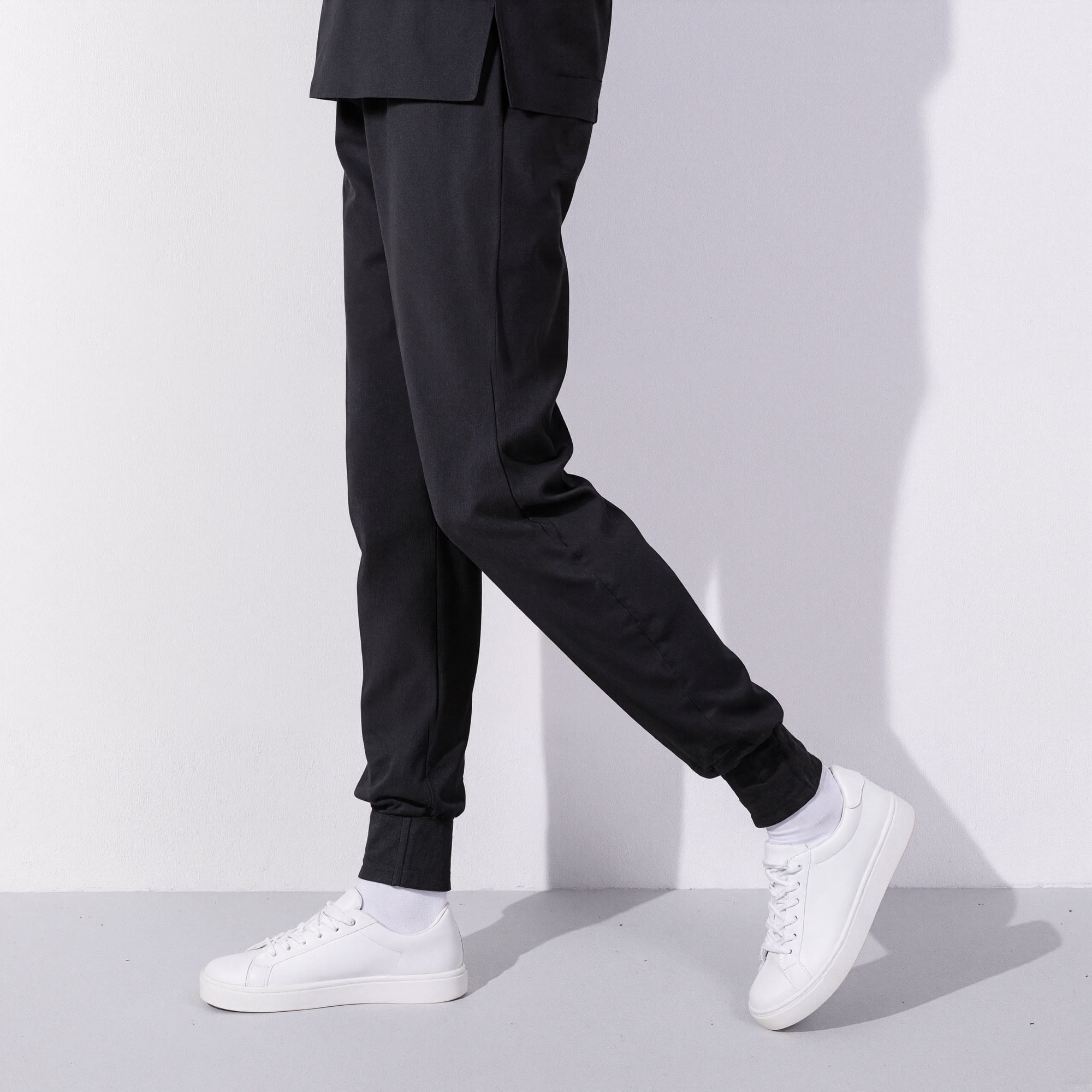 Xfvqtps Scrub Pants for Women Stretch Yoga Scrub Joggers Anti-Wrinkle Elastic Waist Nursing Jogger Pants