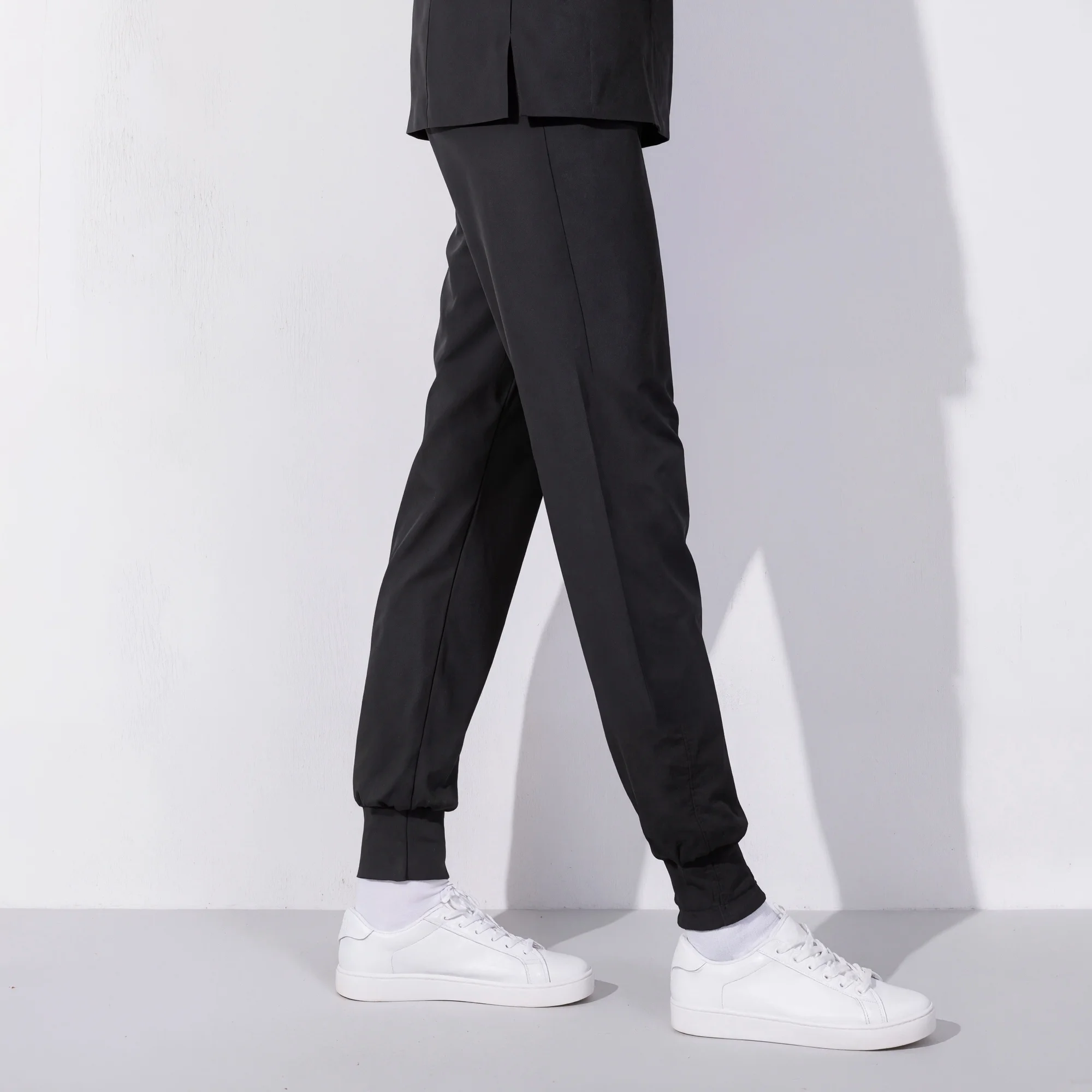 Xfvqtps Scrub Pants for Women Stretch Yoga Scrub Joggers Anti-Wrinkle Elastic Waist Nursing Jogger Pants