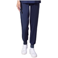 Xfvqtps Scrub Pants for Women Stretch Yoga Scrub Joggers Anti-Wrinkle Elastic Waist Nursing Jogger Pants