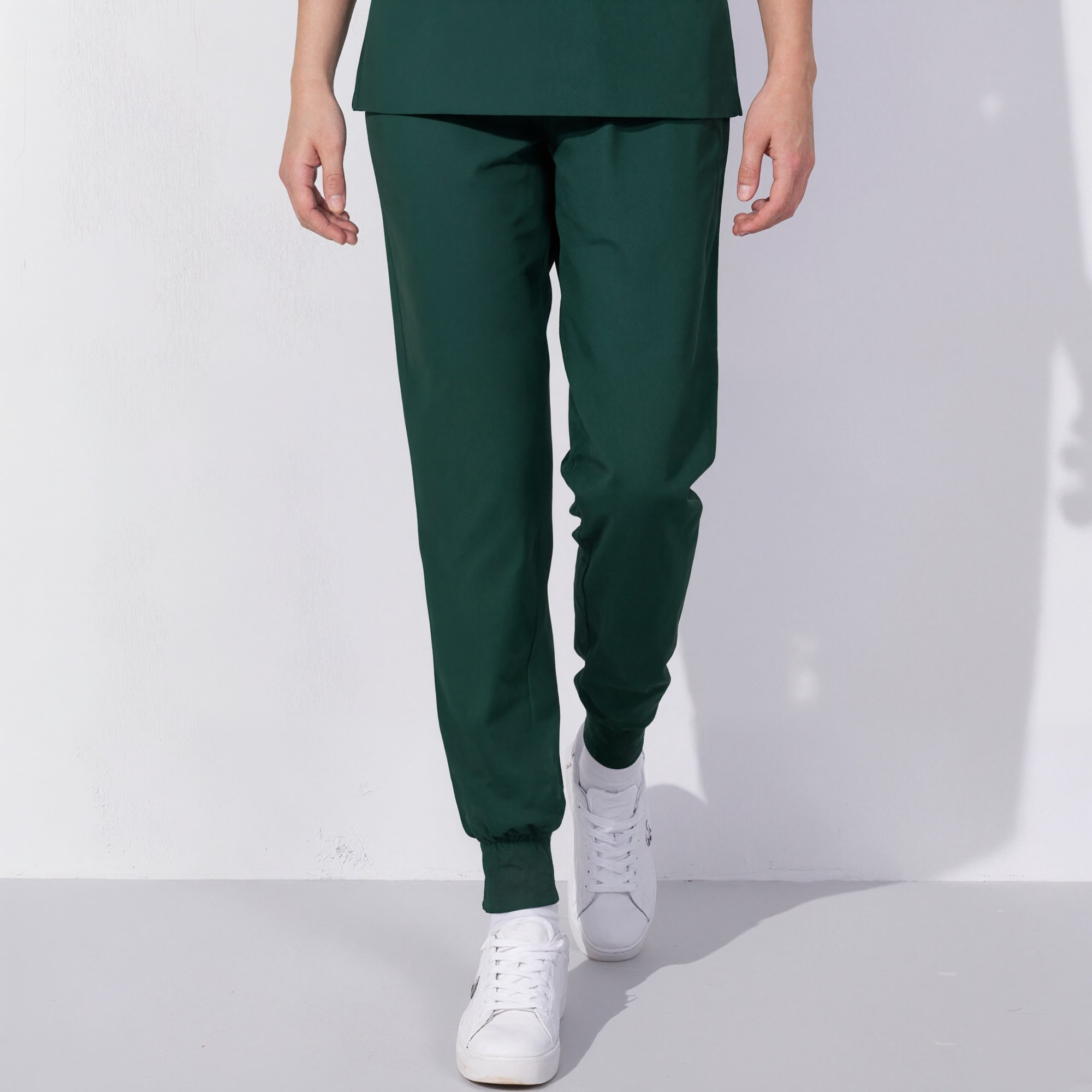 Xfvqtps Scrub Pants for Women Stretch Yoga Scrub Joggers Anti-Wrinkle Elastic Waist Nursing Jogger Pants