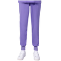 Xfvqtps Scrub Pants for Women Stretch Yoga Scrub Joggers Anti-Wrinkle Elastic Waist Nursing Jogger Pants